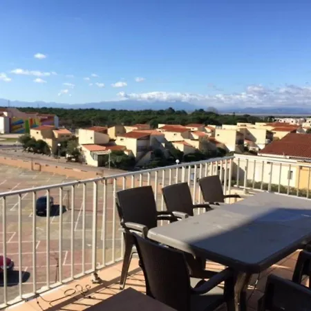 T3 Vue Mer, 6 Personnes, Terrasse, Parking Prive - Barcares - Fr-1-81-397 Apartment *